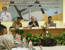 Wabup Iyos Paparkan Prinsip Prinsip Standar Pelayanan Minimal