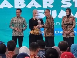 Raih Penghargaan Odading Award 2022, Wabup Apresiasi Komitmen TPPS Kab. Sukabumi