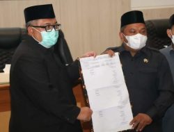 Paripurna DPRD, Penyempurnaan dan Penyesuaian Hasil Evaluasi Gubernur Atas Raperda Apbd 2023
