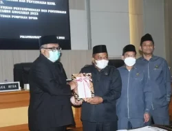 Paripurna DPRD Kab.Sukabumi, Penyempurnaan dan Penyesuaian Hasil Evaluasi Gubernur Atas Raperda APBD 2023