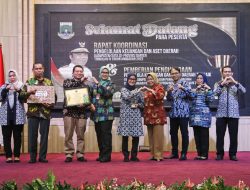 Pemkab Lebak Raih Peringkat Terbaik Ketiga Pengelolaan Keuangan dan Aset Daerah.
