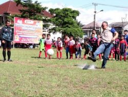 Kompetisi Sepakbola Antar Ssb, Wabup Berharap Menjadi Pemain Handal Dan Profesional