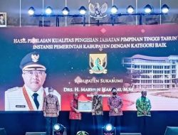 Pemkab Sukabumi Raih Predikat Baik Dalam Anugerah Kualitas Pengisian Jpt Tahun 2021