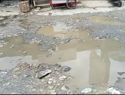 Sepertinya Tak Serius Perbaiki Jalan Nasional Sukabumi. Tambal Rusak Lagi