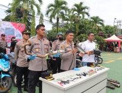 Curhat Knalpot Bikin Resah, Polres Sukabumi Amankan 30 Sepeda Motor