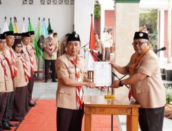 Ade Suryaman Dilantik Jadi Ketua Kwarcab , Bupati -lakukan Pembinaan Sesuai Karakter Dan Topografi-