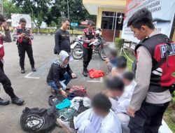 Pelajar Berkerumun, Masyarakat Resah Call 110, Polisi Quick Respon