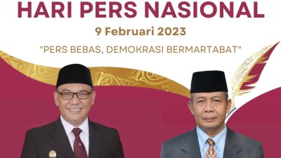 Pimpinan dan beserta segenap jajaran  Pemerintah Kab.Bogor Mengucapkan  Selamat  Hari Pers Nasional,  9 Februari 2023