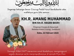 إِنَّا لِلَّهِ وَإِنَّآ إِلَيْهِ رَٰجِعُونَ”    Innalillahiwainnailaihirojiun  Turut Belasungkawa dan berdukacita yang sedalam dalamnya atas wafatnya