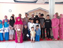 Gencarkan Program AA DEDE, Polsek Nagrak Berikan Santunan Yatim dan Jompo