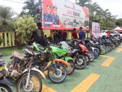 Puluhan Motor Hasil Curian Berikut Belasan Tersangka Diamankan Polisi, Diantaranya Pelaku Kambuhan.