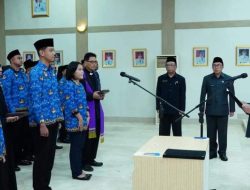 Ratusan PNS Dilantik, Pesan Wabup “Harus Jadi Teladan, Tangguh, Profesional dan Bertanggungjawab