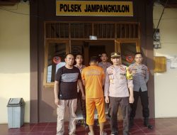 Polsek Jampangkulon Bekuk pelaku Curanmor Beserta Barang Buktinya.