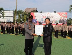 Tepat Seratus Hari Program AA Dede Curhat Dong, Kapolres Sukabumi Mendapat Apresiasi Dari Lemkapi