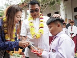 Yayasan Koes Moeldoko Gandeng Sakuranesia Society, Bantu Pendidikan Anak-anak Sekolah, di Cianjur