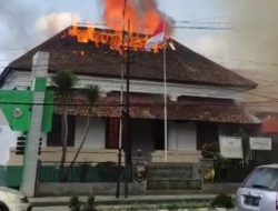 Rumah Sakit Salak Kota Bogor Kebakaran.