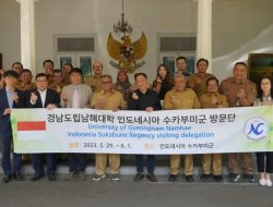Bupati Terima Kunjungan Delegasi Dari Universitas Gyeongnam Namhae, KORSEL