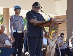 Bupati Sukabumi Pimpin Apel Gelar Pasukan Operasi Ketupat Lodaya Untuk Pengamanan Idul Fitri1444