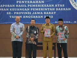 Pemerintah Kota Sukabumi Raih Opini WTP Dari BPK Sembilan Kali Berturut-turut