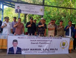 Kesejahteraan Linmas Jadi Fokus Reses Usep Wawan di Cikakak.