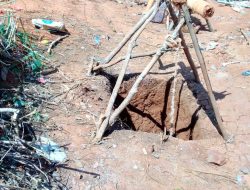 Seorang Penambang Emas Ilegal Tewas, Polisi Langsung Evakuasi Gurandil