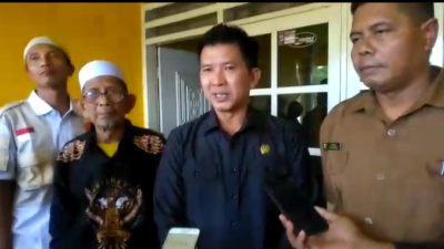 Kades Cipanengah Yusuf Ucapkan Terima Kasih Kepada Dewan Tedy Setiadi, di Reses II