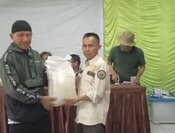Pemdes Parungkuda Salurkan Bantuan Pangan Ke 525 KPM