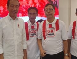Relawan GK Sukabumi Raya Irwan Nusa, Kawal Program Jokowi Hingga 2024, di Hari Jadi GK Center Ke 11.