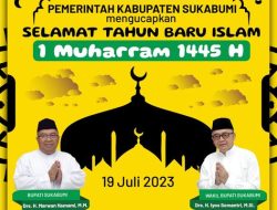 Pemerintah Kabupaten Sukabumi Mengucapkan Selamat Tahun Baru Islam 1  Muharram 1445 H