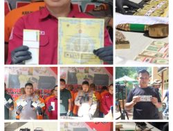 Polres Sukabumi Bekuk 2 Orang Tersangka Pidana Jual Beli Uang Palsu