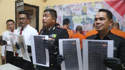 Polres Sukabumi Mengungkap Kasus Perjudian Togel Online