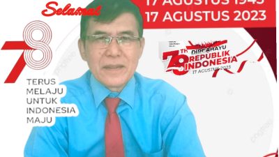 Pimpinan Beserta Jajaran Redaksi transmetro Mengucapkan Dirgahayu RI Ke 78