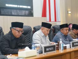 Rapat Paripurna DPRD Kabupaten Sukabumi: Bupati Sampaikan Keputusan Perubahan APBD 2023