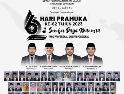 DPRD Kab.Sukabumi Mengucapkan Selamat HUT Hari Pramuka Ke 62 Tahun 2023