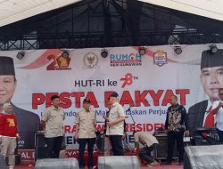 Hergun Sambut HUT RI 78 Gelar Pesta Rakyat, Tuntaskan Perjuangan Prabowo 