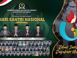 DPRD Kab.Sukabumi Mengucapkan Selamat Memperingati Hari Santri Nasional 22 Oktober Tahun 2023