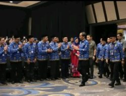 Sekda Ade Suryaman Hadiri Rakernas KORPRI di Jakarta Utara, Presiden Jokowi Minta KORPRI Dukung Kemajuan Bangsa