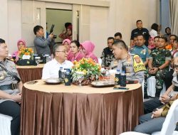 Wakapolres Baru, Kompol Rizka Fadhillah, Didorong untuk Berkolaborasi dalam Mewujudkan Visi Misi Kabupaten Sukabumi