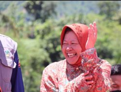 Menteri Risma Terkesan dengan Kegiatan Trauma Healing Polres Sukabumi