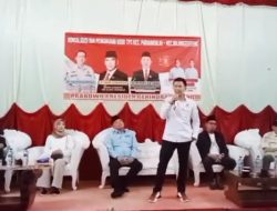 Caleg Dapil II, Partai Gerinda Teddy S, Kukuhkan Koor TPS 2 Kecamatan 