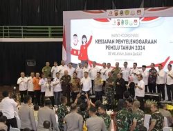 Pj. Gubernur Jabar Hadiri Rakor  Kesiapan Penyelenggaraan Pemilu Tahun 2024
