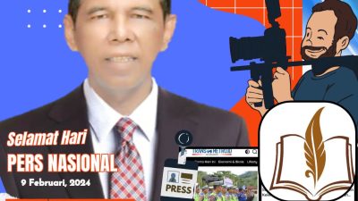 Pimpinan Beserta Jajaran Staf dan Kru transmetro.id, mengucapkan Selamat HPN,  09 Februari 2024