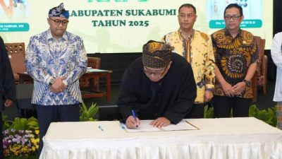 Musrembang, Bupati Sukabumi Dihadiri Ketua DPRD, Paparkan 6 Prioritas Pembangunan Daerah