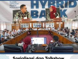 Penjabat Wali Kota Membuka Sosialisasi dan Talkshow Hybrid Batik