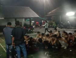Polisi Berhasil Amankan Puluhan Remaja Tergabung  “Sukabumi Team”