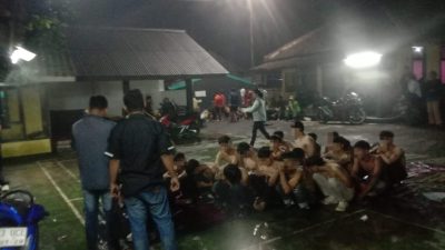 Polisi Berhasil Amankan Puluhan Remaja Tergabung  “Sukabumi Team”