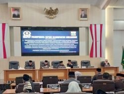 Sidang Paripurna DPRD Sukabumi Ke III, Bahas 4 Raperda