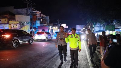 Kapolda Jabar Tinjau Pos Pengamanan Cicurug Polres Sukabumi