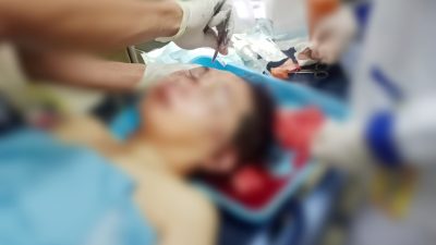 IRT di Cibadak Jadi Korban Pembacokan, Polisi Sigap Tangani Kasus Tersebut.