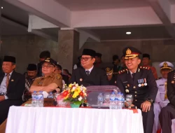 Polres Sukabumi Kota Rayakan Hari Bhayangkara ke-78 dengan Upacara Bendera, Atraksi, dan Syukuran